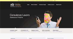 Desktop Screenshot of agispettacolo.it